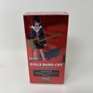 Weiss Schwarz: Girls Band Cry (English) Premium Booster New